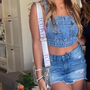 Zara Crop Top Overall Style